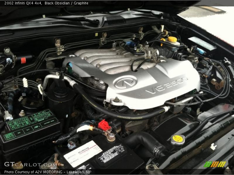 Black Obsidian / Graphite 2002 Infiniti QX4 4x4