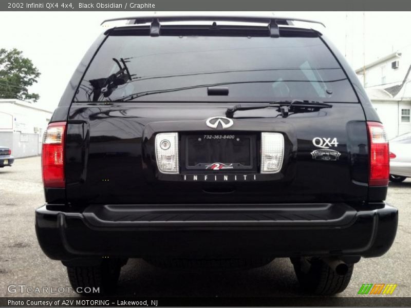 Black Obsidian / Graphite 2002 Infiniti QX4 4x4
