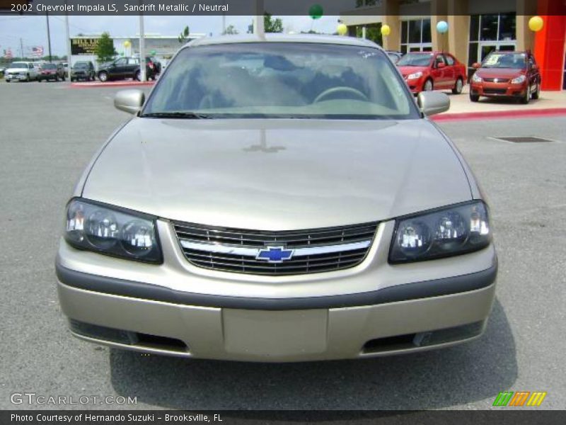 Sandrift Metallic / Neutral 2002 Chevrolet Impala LS