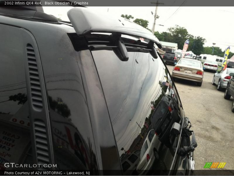 Black Obsidian / Graphite 2002 Infiniti QX4 4x4