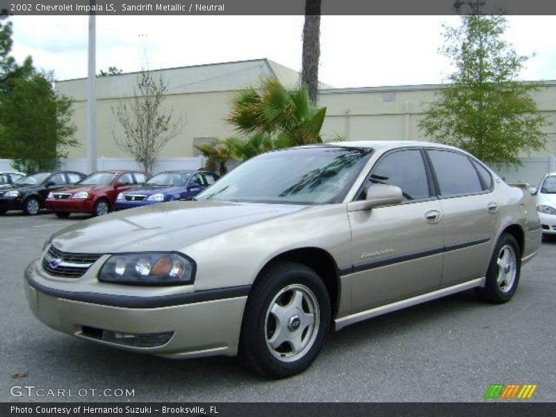 Sandrift Metallic / Neutral 2002 Chevrolet Impala LS