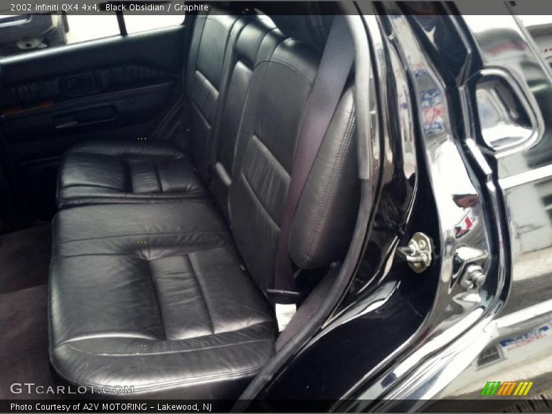 Black Obsidian / Graphite 2002 Infiniti QX4 4x4