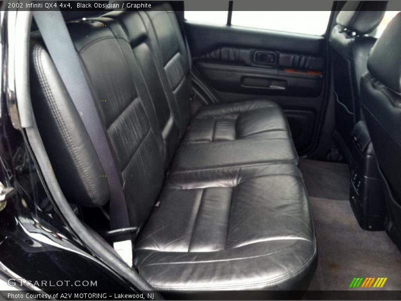 Black Obsidian / Graphite 2002 Infiniti QX4 4x4