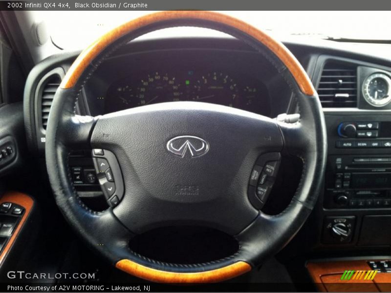Black Obsidian / Graphite 2002 Infiniti QX4 4x4