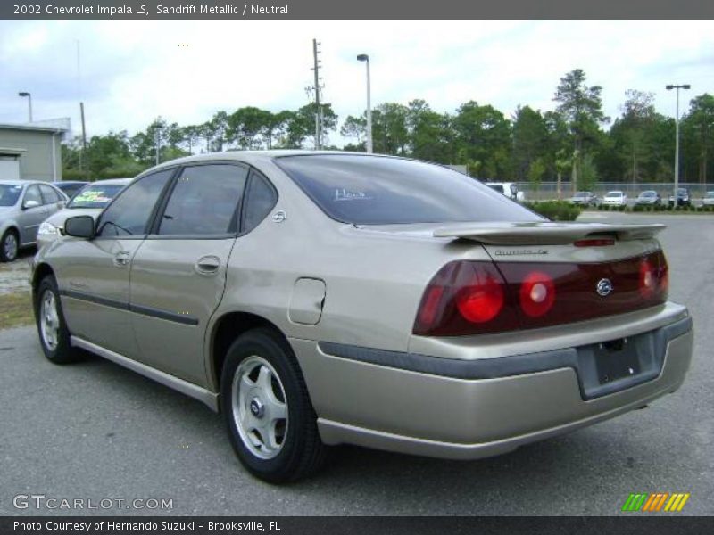 Sandrift Metallic / Neutral 2002 Chevrolet Impala LS