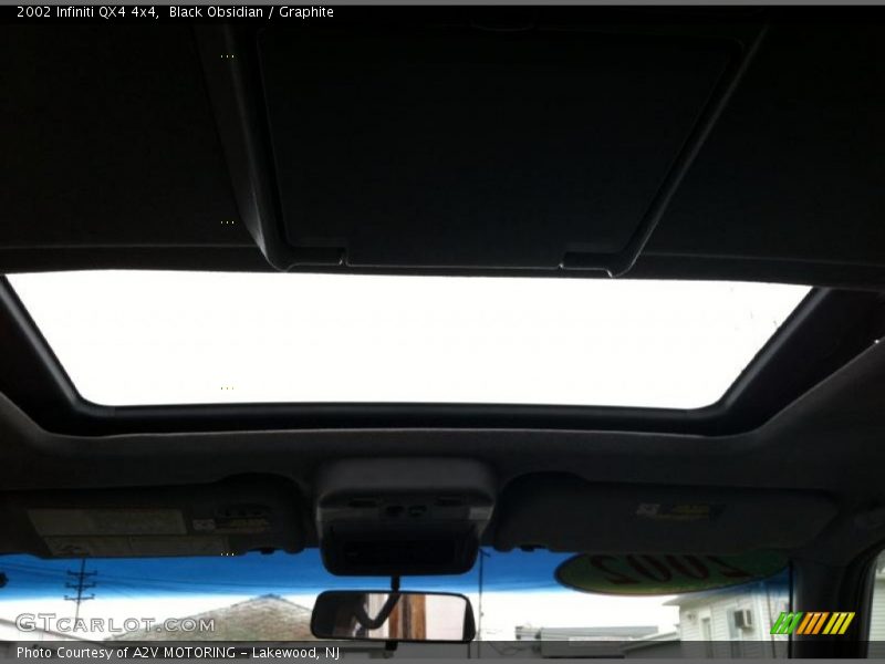 Black Obsidian / Graphite 2002 Infiniti QX4 4x4