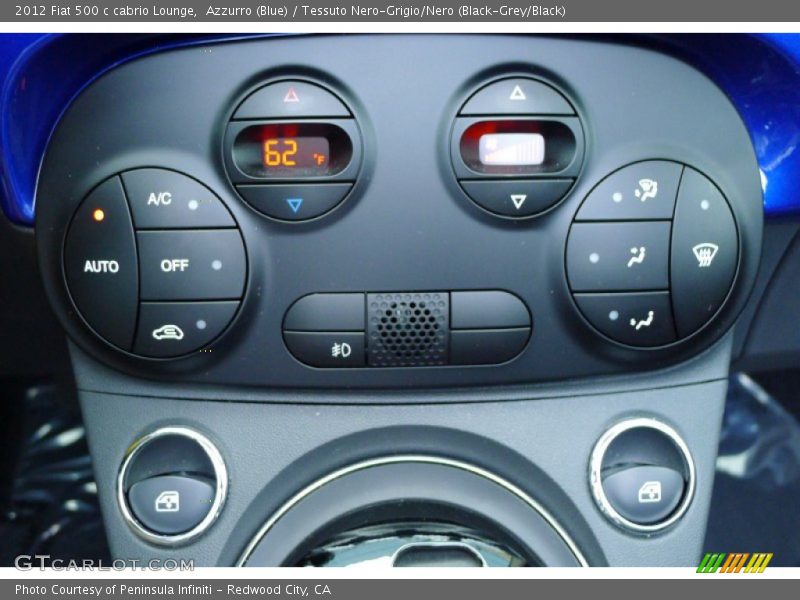 Controls of 2012 500 c cabrio Lounge