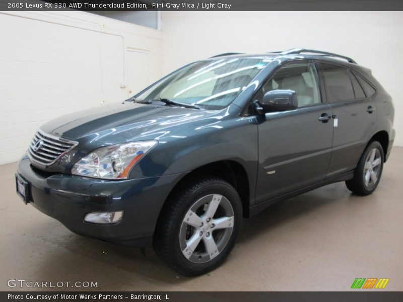 Flint Gray Mica / Light Gray 2005 Lexus RX 330 AWD Thundercloud Edition
