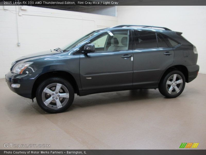 Flint Gray Mica / Light Gray 2005 Lexus RX 330 AWD Thundercloud Edition