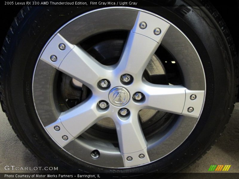 Flint Gray Mica / Light Gray 2005 Lexus RX 330 AWD Thundercloud Edition