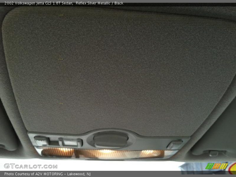 Reflex Silver Metallic / Black 2002 Volkswagen Jetta GLS 1.8T Sedan
