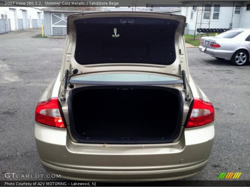 Shimmer Gold Metallic / Sandstone Beige 2007 Volvo S80 3.2