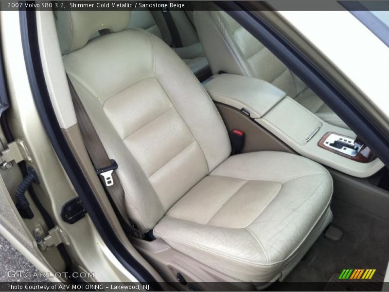 Shimmer Gold Metallic / Sandstone Beige 2007 Volvo S80 3.2