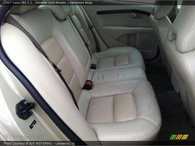 Shimmer Gold Metallic / Sandstone Beige 2007 Volvo S80 3.2
