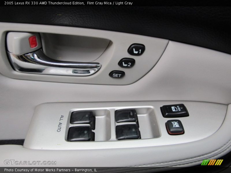 Flint Gray Mica / Light Gray 2005 Lexus RX 330 AWD Thundercloud Edition