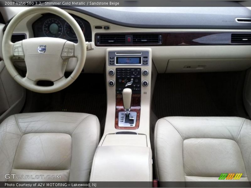 Shimmer Gold Metallic / Sandstone Beige 2007 Volvo S80 3.2