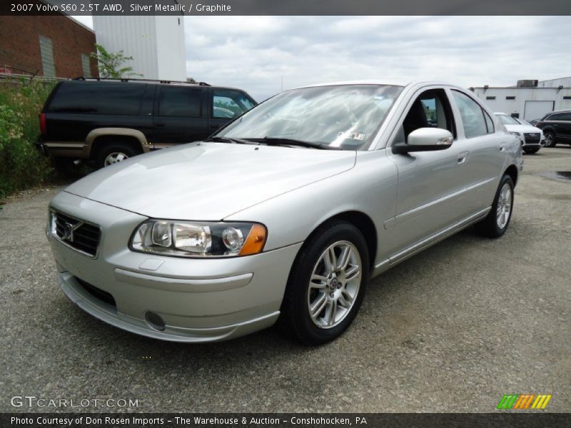 Silver Metallic / Graphite 2007 Volvo S60 2.5T AWD