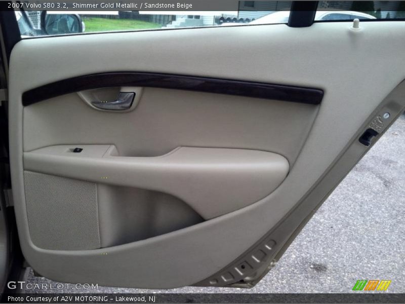 Shimmer Gold Metallic / Sandstone Beige 2007 Volvo S80 3.2