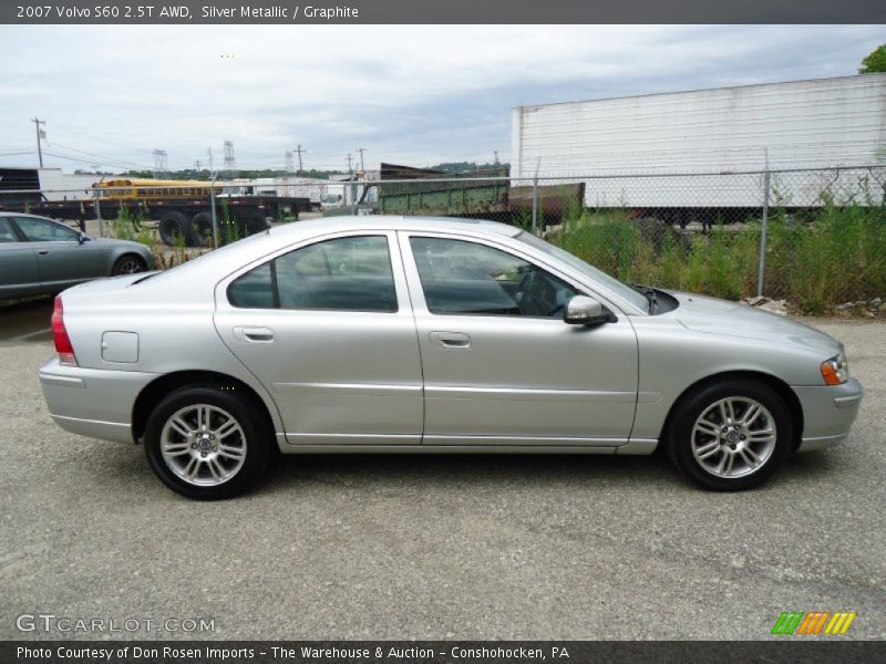 Silver Metallic / Graphite 2007 Volvo S60 2.5T AWD