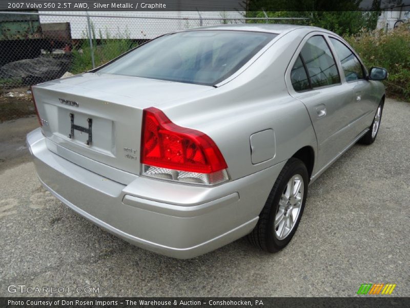 Silver Metallic / Graphite 2007 Volvo S60 2.5T AWD