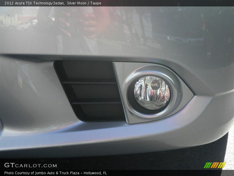 Silver Moon / Taupe 2012 Acura TSX Technology Sedan