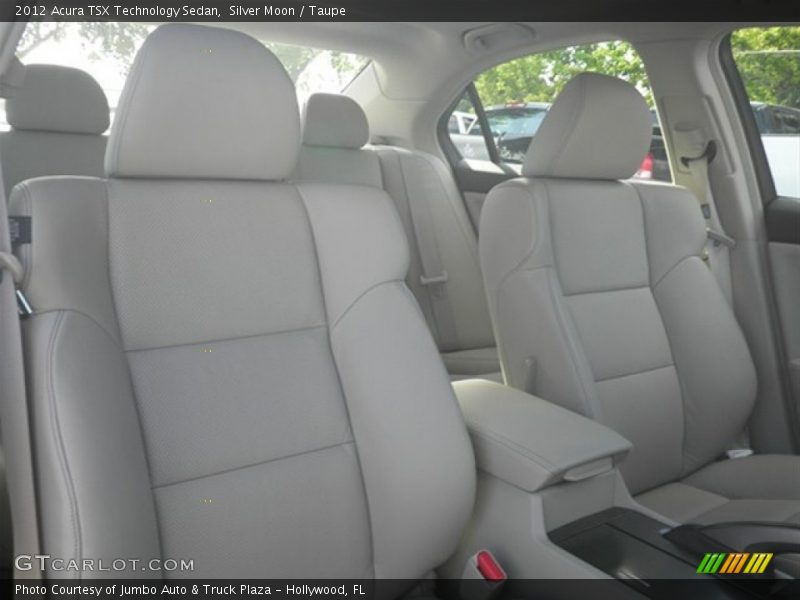 Silver Moon / Taupe 2012 Acura TSX Technology Sedan