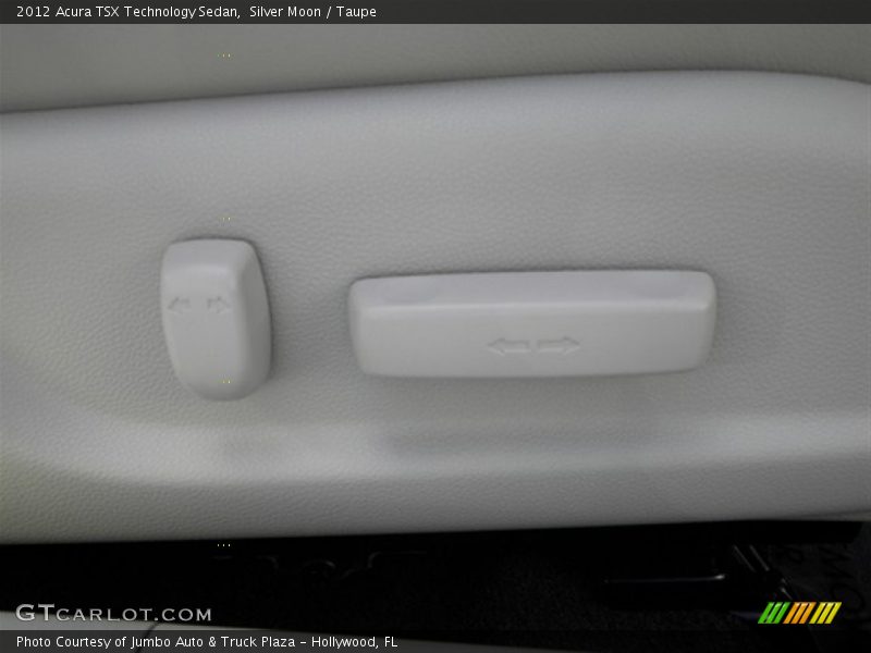 Silver Moon / Taupe 2012 Acura TSX Technology Sedan