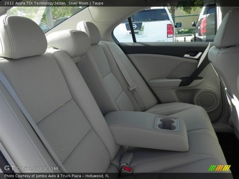 Silver Moon / Taupe 2012 Acura TSX Technology Sedan