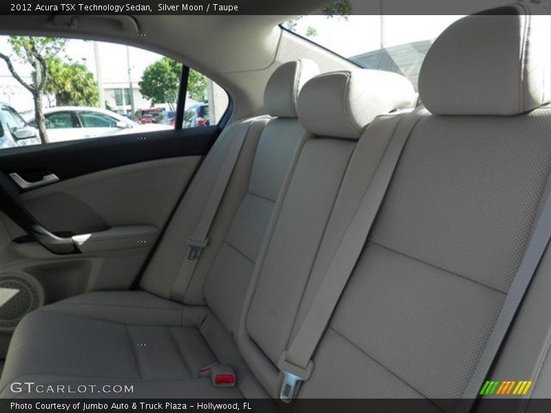 Silver Moon / Taupe 2012 Acura TSX Technology Sedan