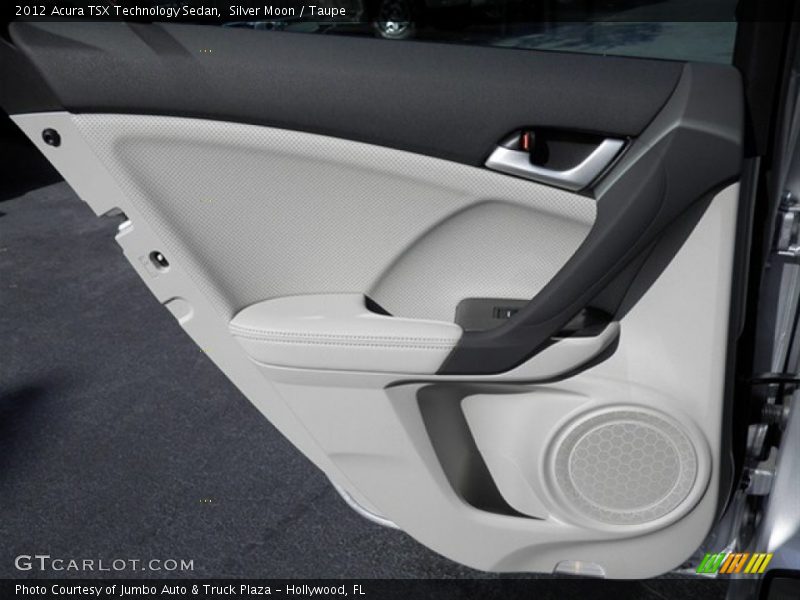 Silver Moon / Taupe 2012 Acura TSX Technology Sedan
