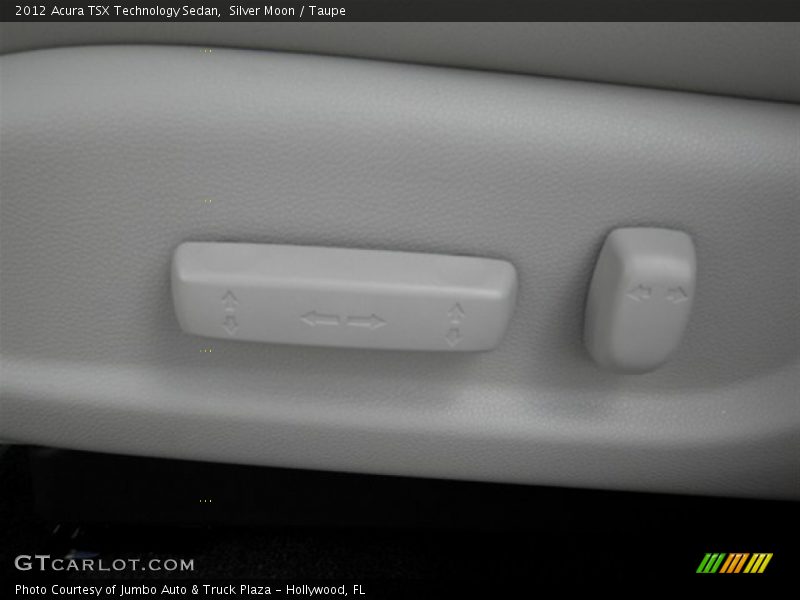 Silver Moon / Taupe 2012 Acura TSX Technology Sedan