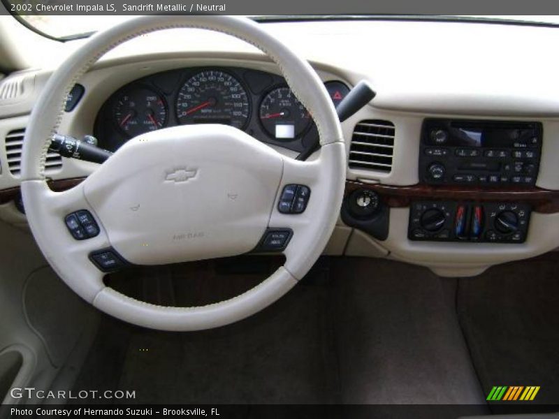 Sandrift Metallic / Neutral 2002 Chevrolet Impala LS