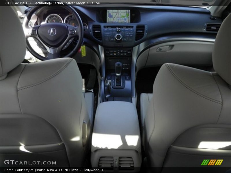Silver Moon / Taupe 2012 Acura TSX Technology Sedan