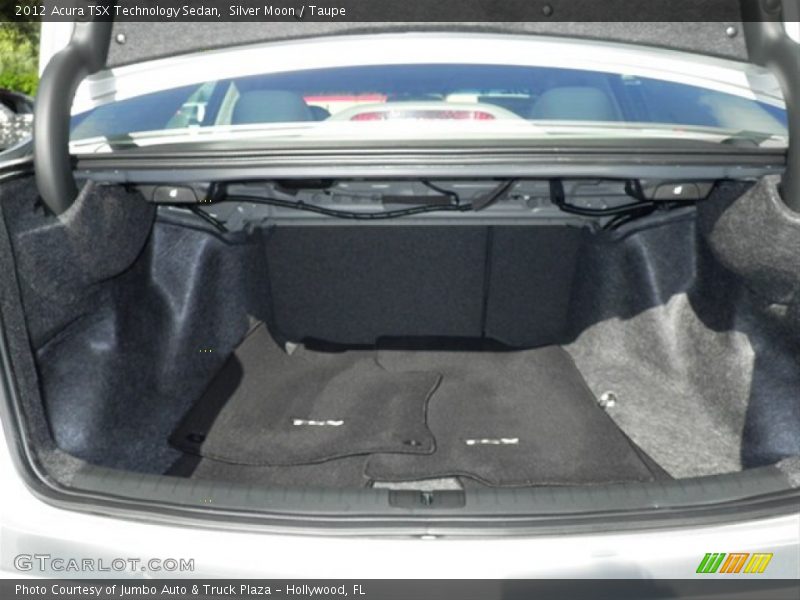 Silver Moon / Taupe 2012 Acura TSX Technology Sedan