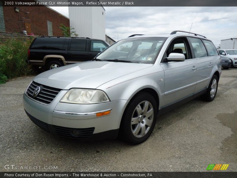 Reflex Silver Metallic / Black 2003 Volkswagen Passat GLX 4Motion Wagon