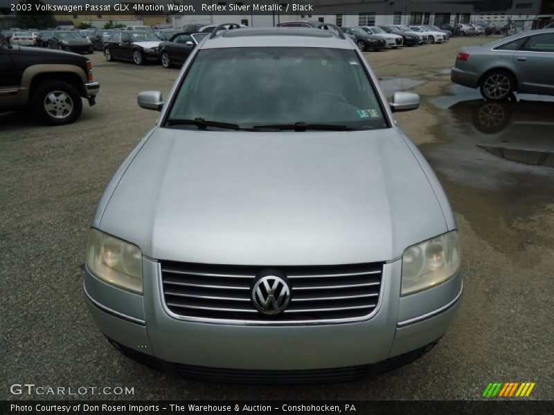Reflex Silver Metallic / Black 2003 Volkswagen Passat GLX 4Motion Wagon