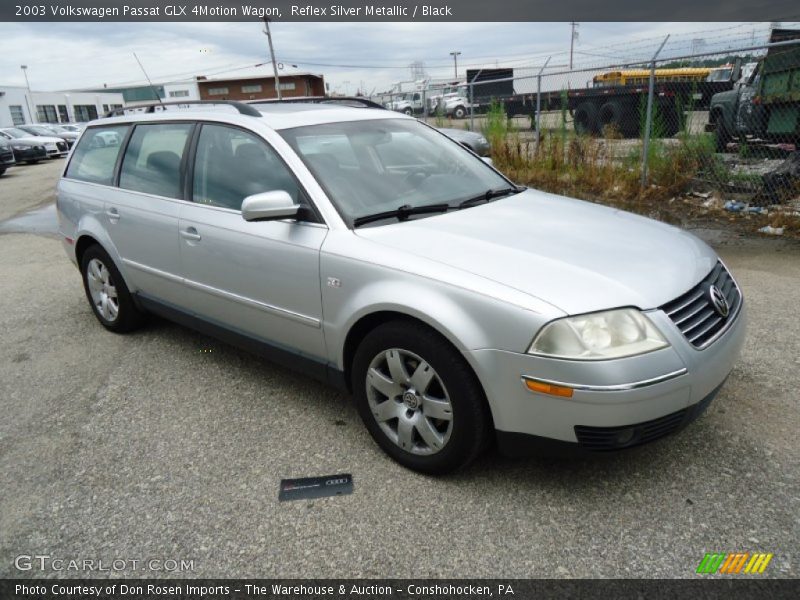 Reflex Silver Metallic / Black 2003 Volkswagen Passat GLX 4Motion Wagon
