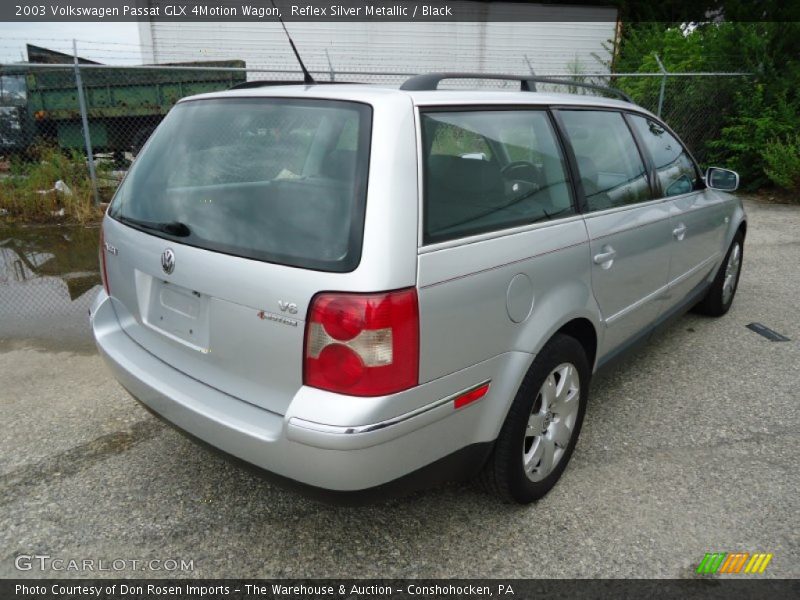 Reflex Silver Metallic / Black 2003 Volkswagen Passat GLX 4Motion Wagon