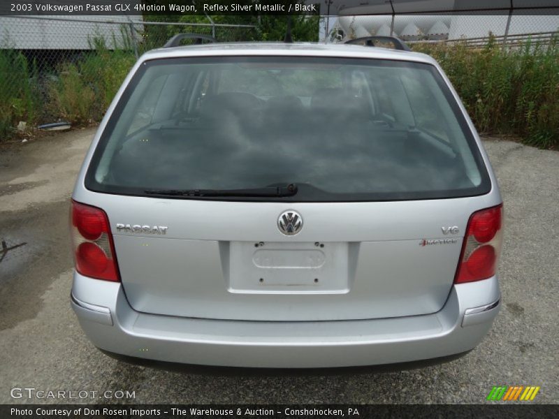 Reflex Silver Metallic / Black 2003 Volkswagen Passat GLX 4Motion Wagon
