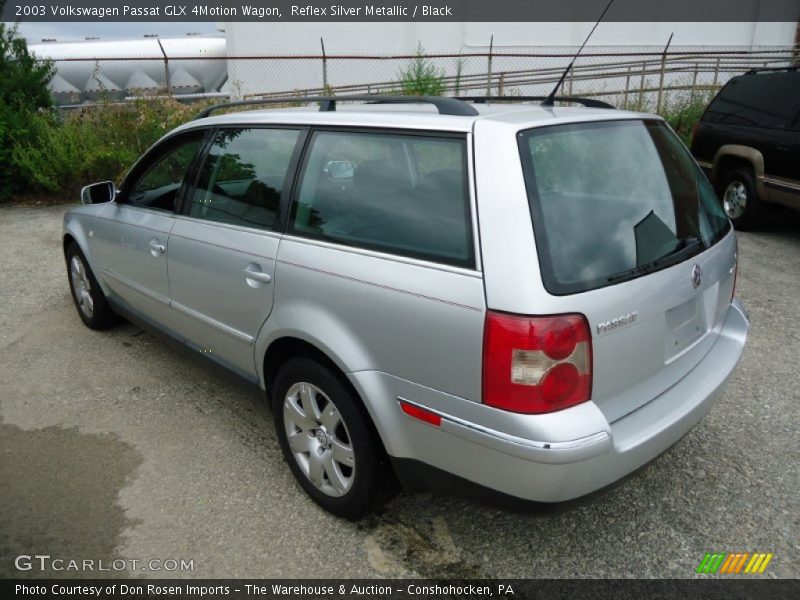 Reflex Silver Metallic / Black 2003 Volkswagen Passat GLX 4Motion Wagon