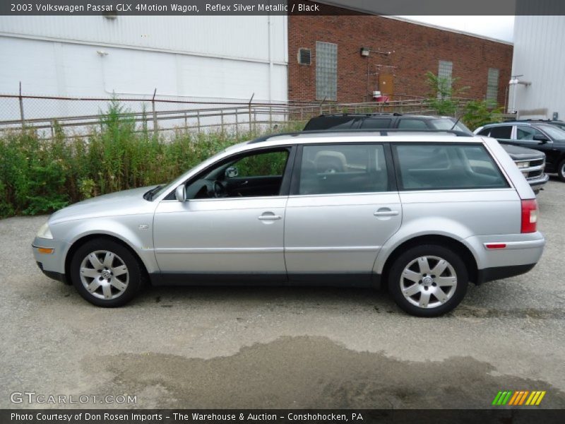 Reflex Silver Metallic / Black 2003 Volkswagen Passat GLX 4Motion Wagon