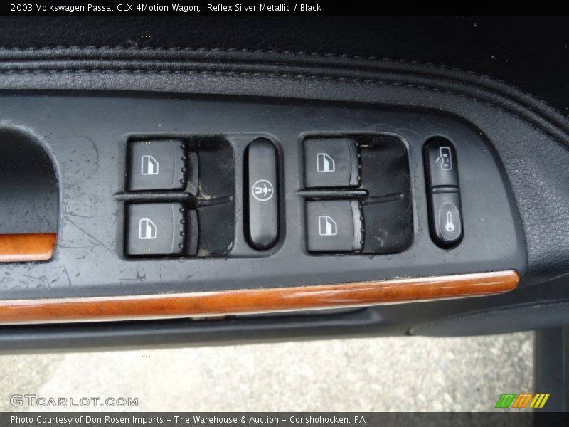 Controls of 2003 Passat GLX 4Motion Wagon