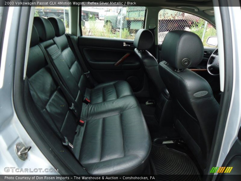 Rear Seat of 2003 Passat GLX 4Motion Wagon