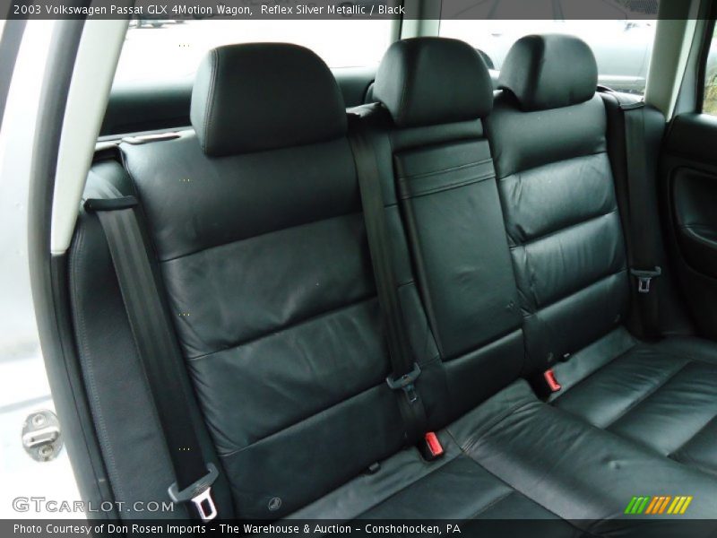 Rear Seat of 2003 Passat GLX 4Motion Wagon