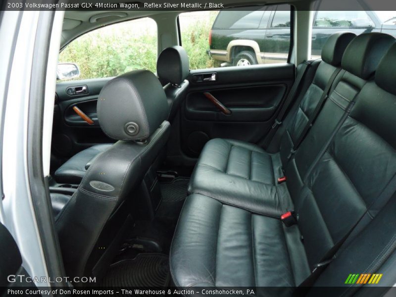 Rear Seat of 2003 Passat GLX 4Motion Wagon