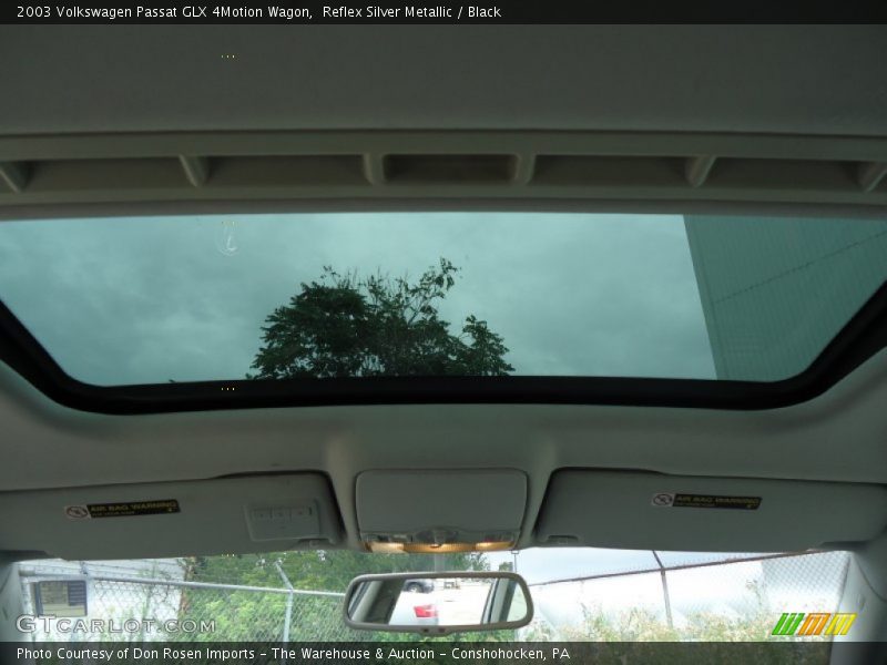 Reflex Silver Metallic / Black 2003 Volkswagen Passat GLX 4Motion Wagon