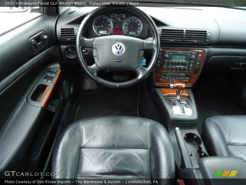 Reflex Silver Metallic / Black 2003 Volkswagen Passat GLX 4Motion Wagon