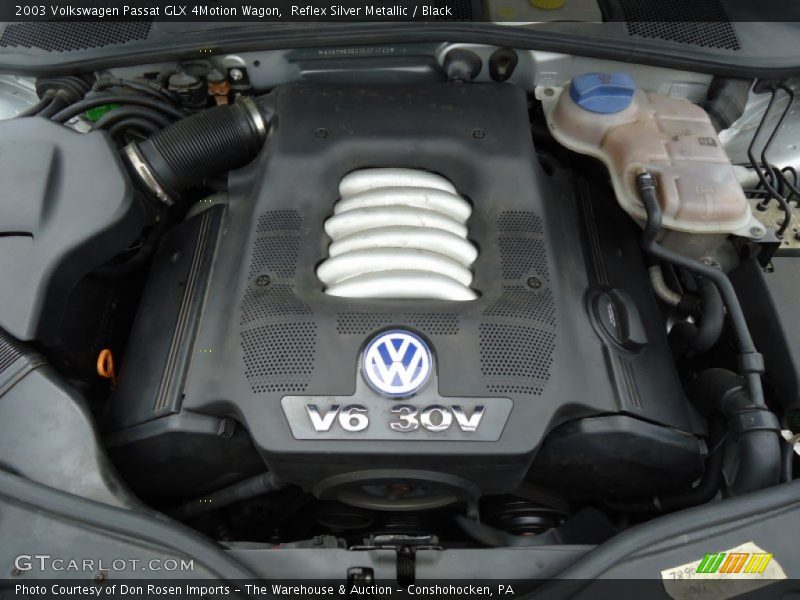  2003 Passat GLX 4Motion Wagon Engine - 2.8 Liter DOHC 30-Valve V6