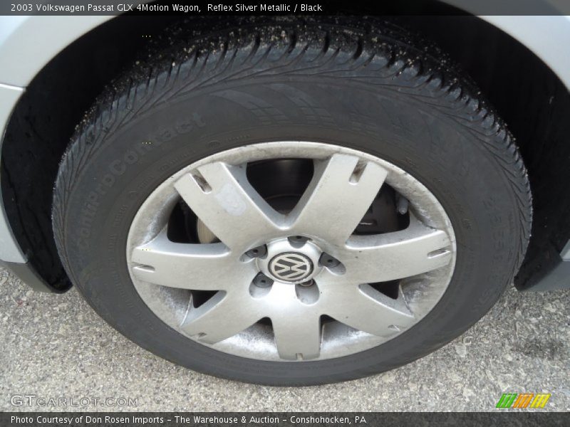 Reflex Silver Metallic / Black 2003 Volkswagen Passat GLX 4Motion Wagon