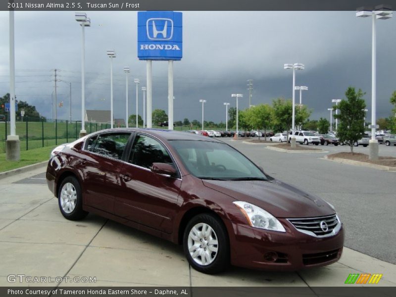 Tuscan Sun / Frost 2011 Nissan Altima 2.5 S